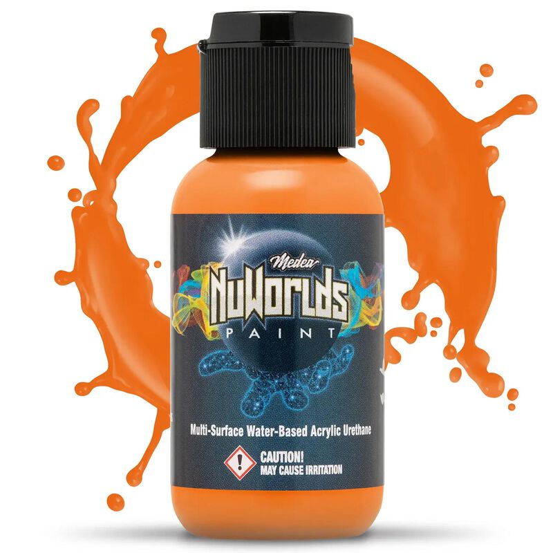 Iwata Airbrushes Opaque Orange 1 oz - NuWorlds Paint
