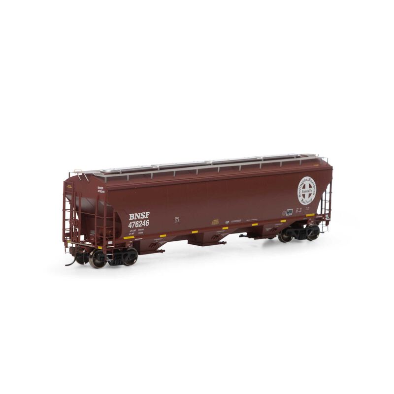 HO Trinity 3-Bay Hopper BNSF Circle Cross #476246