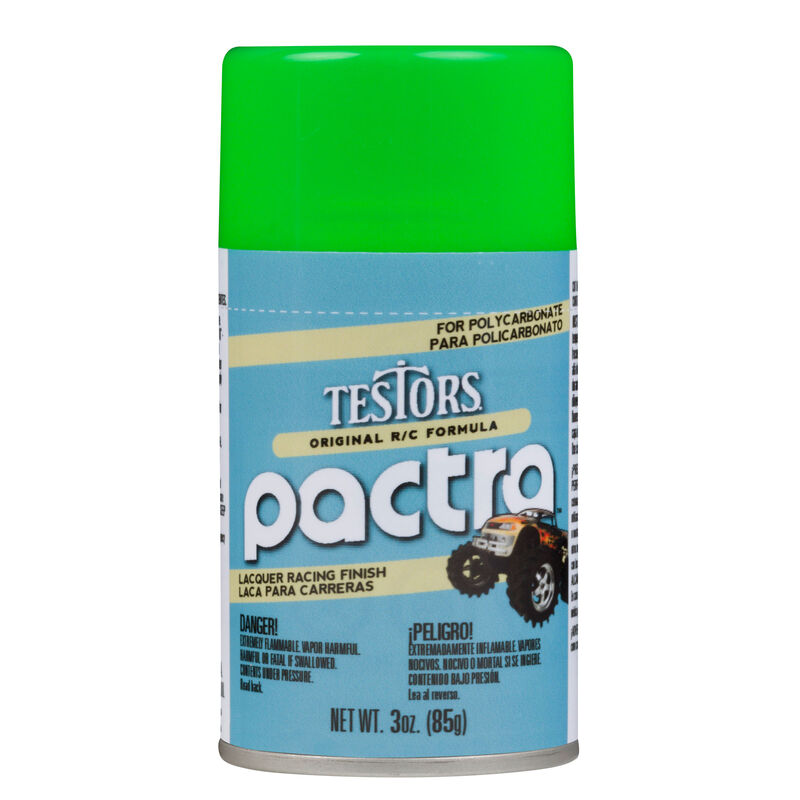 Pactra Fluorcent Green RC Lacquer Spray 3oz