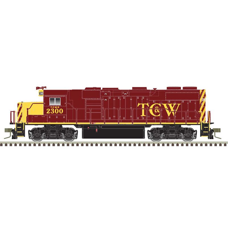 N GP39-2 Phase II Silver TC&W 2301