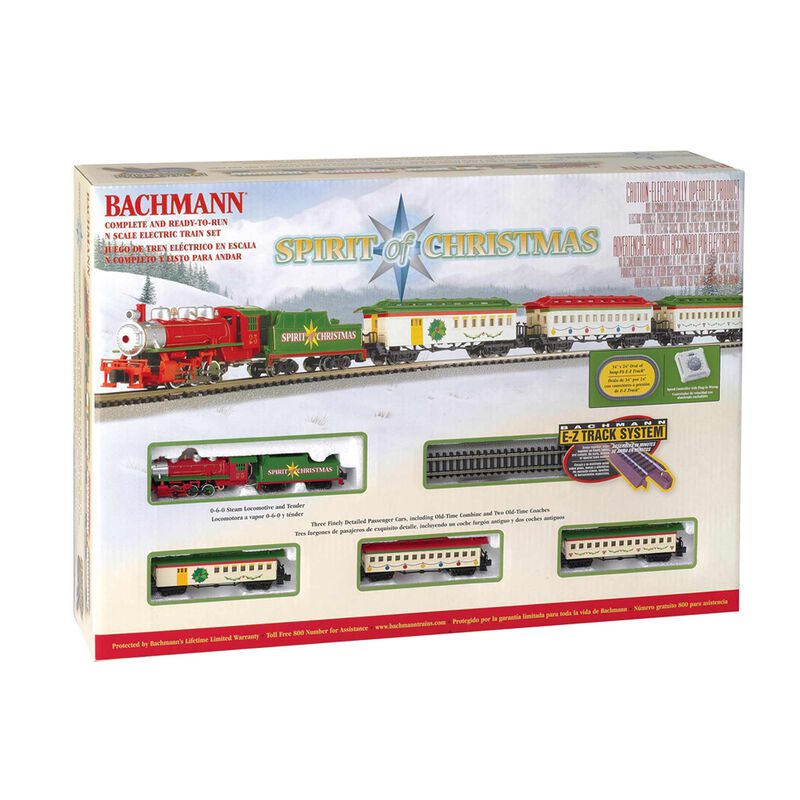Bachmann Industries N Spirit of Christmas Train Set