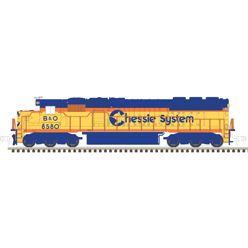 N SD50 CHSY B&O #8580
