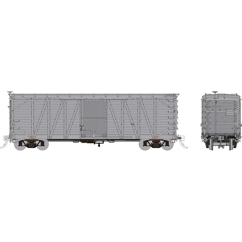 HO USRA Single-Sheathed Boxcar: Undec