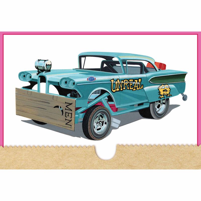 1/25 1958 Edsel AWB Funny Car "Unreal" Model Kit
