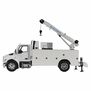 1:50 Kenworth T380 Auto-Crane Titan 85-Body HC14-Crane Work Truck with Miller EnPak (white)