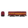 HO RF-16 Sharknose Locomotive B DMIR 729 Maroon & Yellow