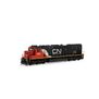 HO SD45T-2 Locomotive with DCC & Sound, Canadian National #408