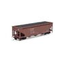 HO 40' Offset Coal Hopper with Load, ATSF #78511