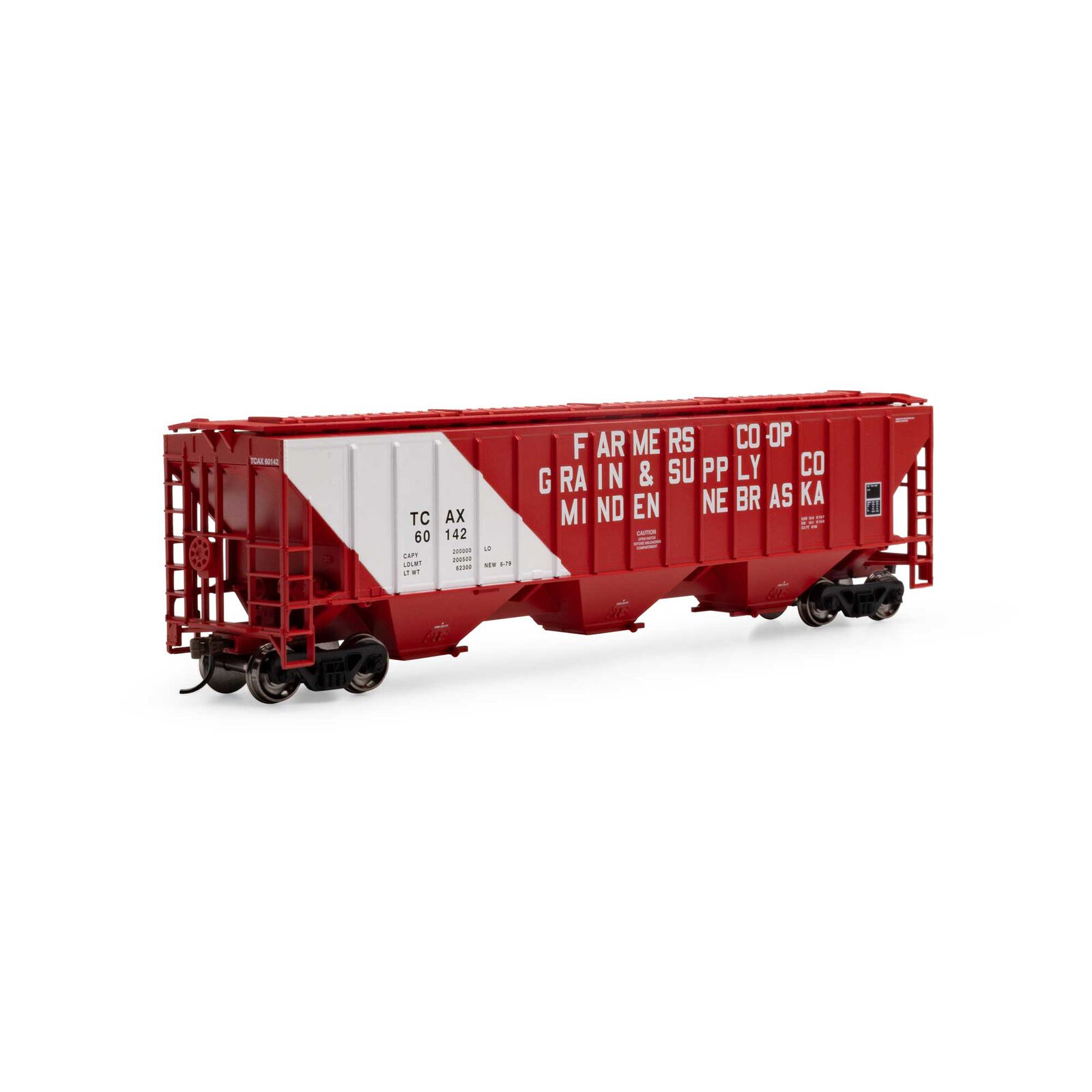 HO PS4740 Covered Hopper, TCAX #60142
