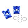 B74, B74.1 Aluminum Rear Hub Carriers, Blue - Set