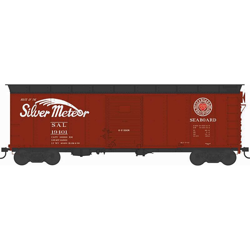 HO X31 2-Door Road Flush Roof Box SAL Silver Meteor #19438