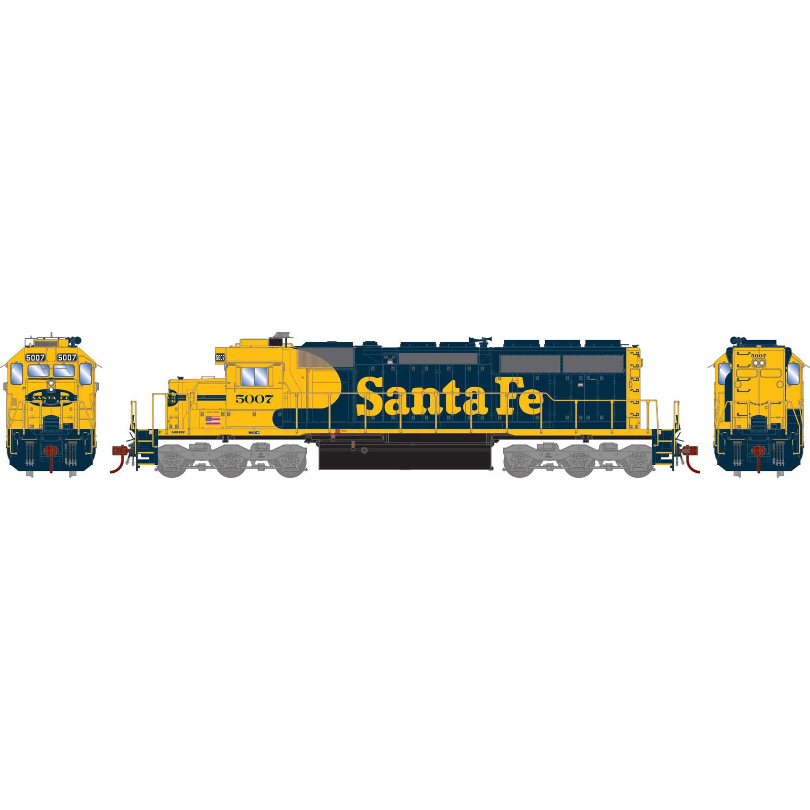 HO RTR SD40u, SF #5007