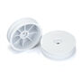 1/10 Velocity Narrow 2WD Front 2.2" 12mm Buggy Wheels (2) White