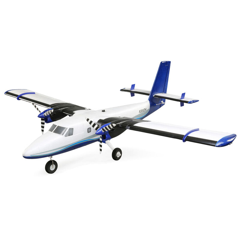 Twin Otter 1.2m BNF Basic with AS3X and SAFE, includes Floats - SCRATCH & DENT