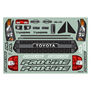 1/10 Toyota Tundra TRD Pro True Scale Clear Body: Short Course