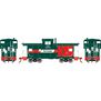 HO Wide Vision Caboose, Ferromex #100101
