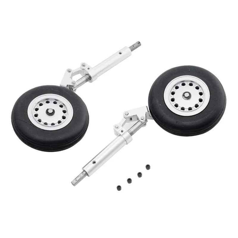 FMS Main Gear Strut Set with Wheels: Avanti 90mm Anniversary