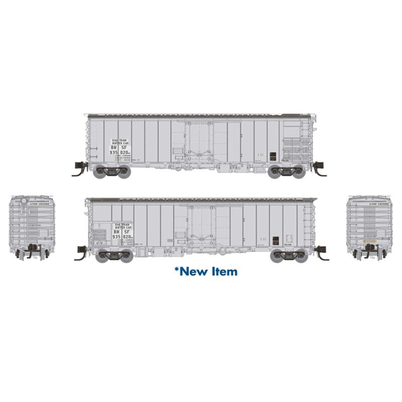 N Santa Fe RR-56 Mechanical Reefer: BNSF - Buffer Car: #935020