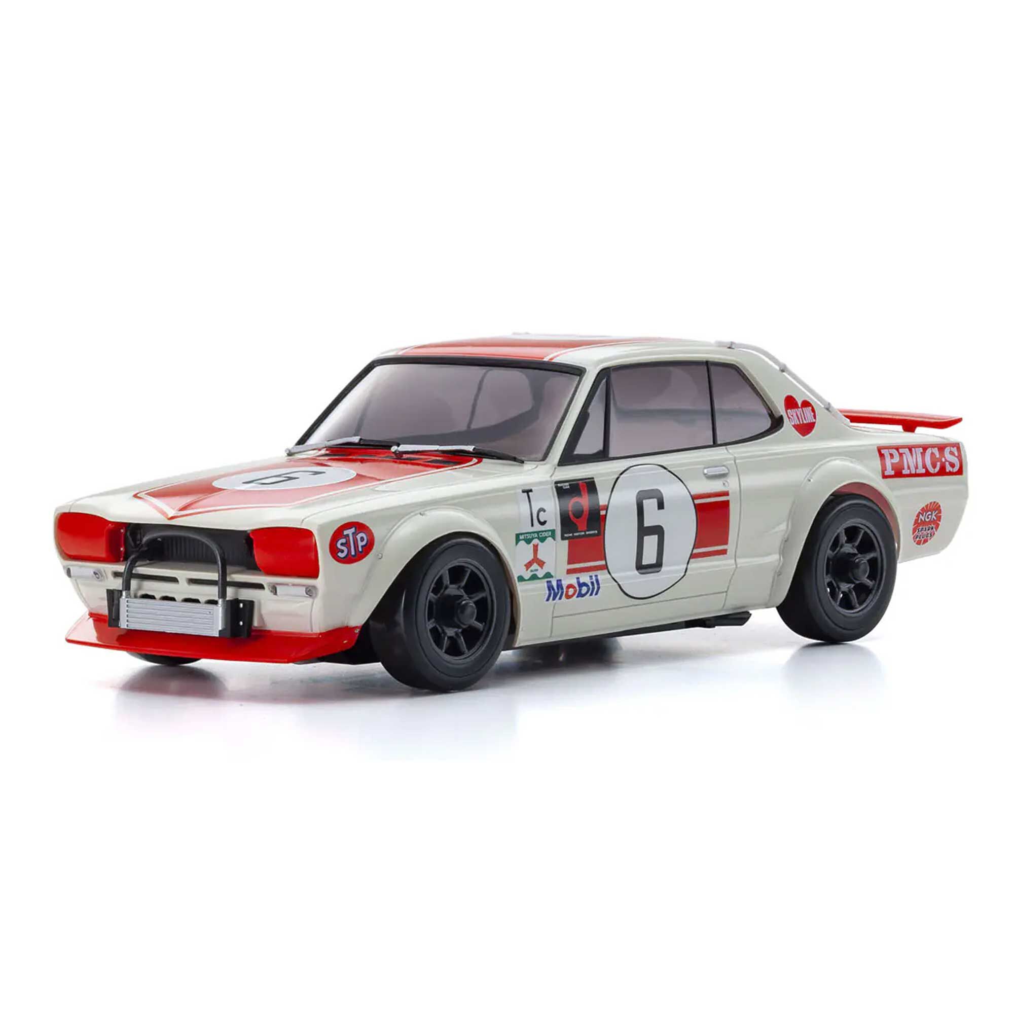 Kyosho 1/28 1972 Nissan Skyline GT-R MINI-Z AWD RTR, Red | Tower