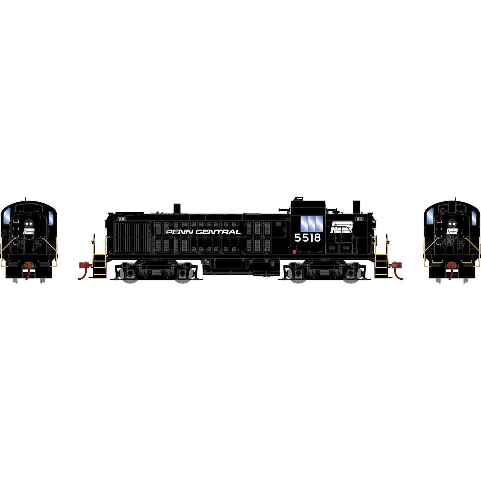 HO ATH RS-3 Locomotive w/DCC & Sound, PC #5518