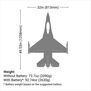 F-16 Thunderbirds 70mm EDF Jet BNF Basic with AS3X and SAFE Select
