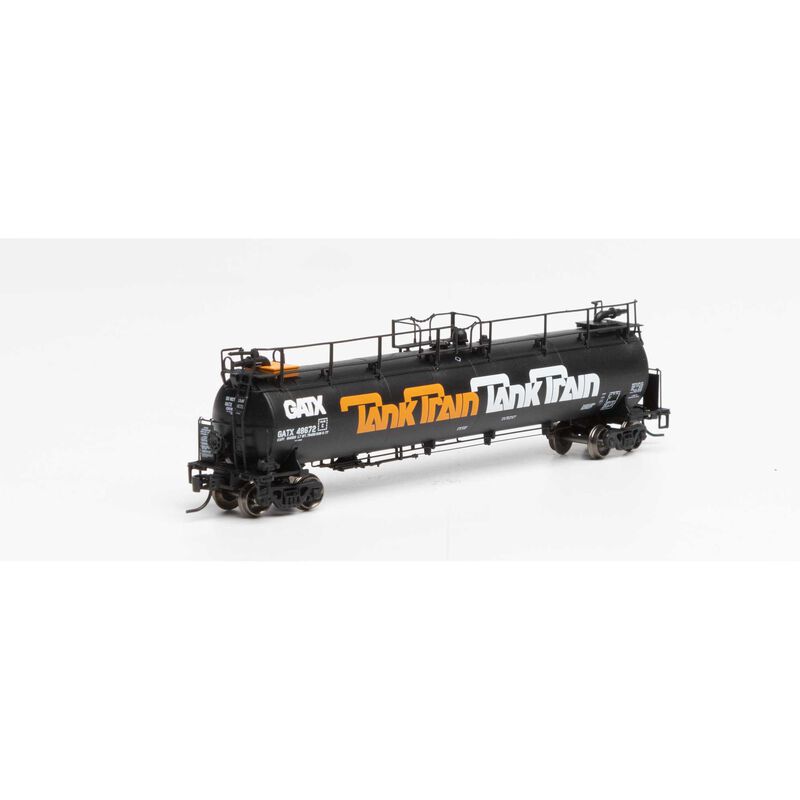 N TankTrain Intermediate,GATX/Orange Letter #48672