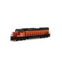 HO SD45T-2 Locomotive with DCC & Sound, Bessamer & Lake Erie #905