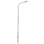 HO Single Arm Streetlight, Sliver, Cool White LED (3)