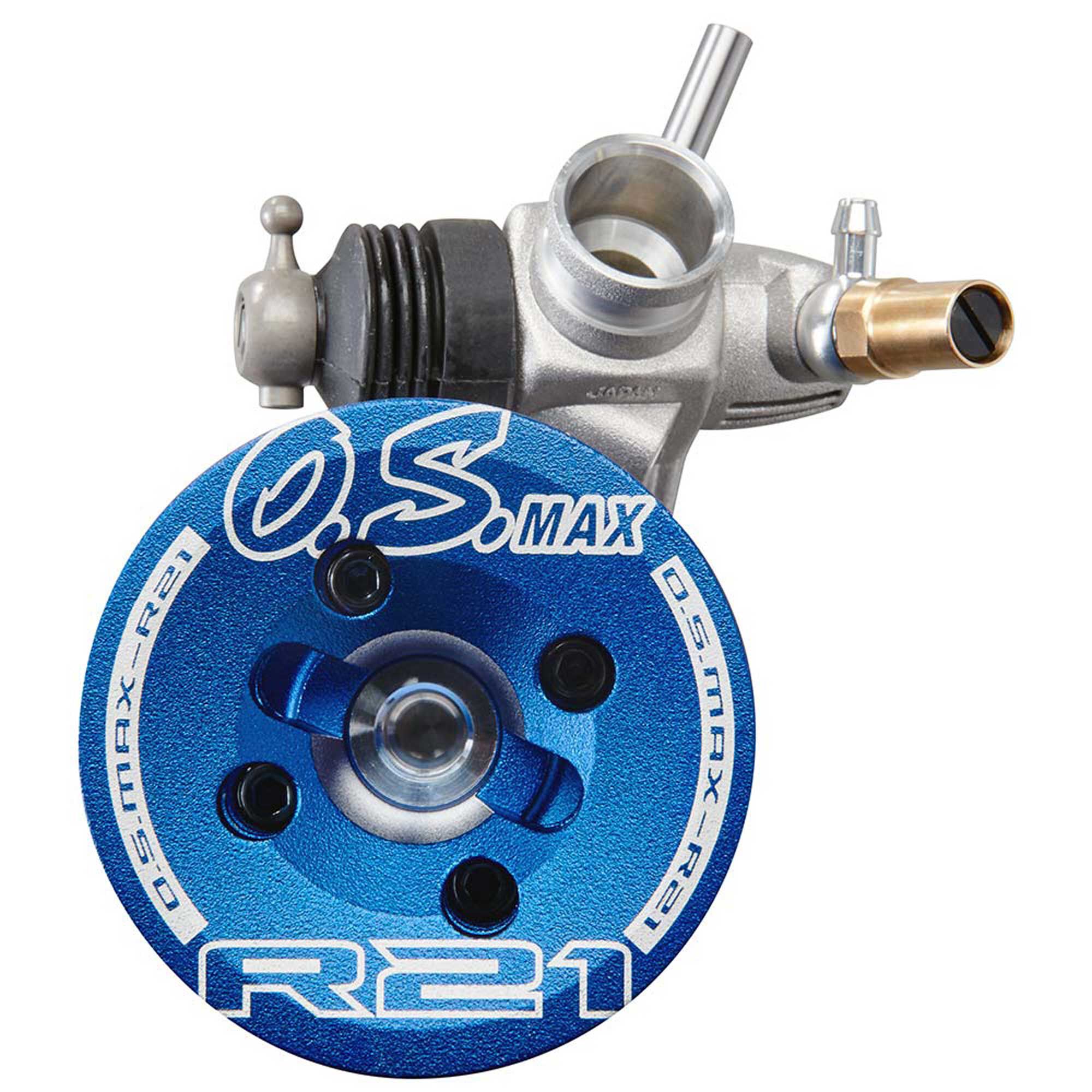 O.S. MAX R21 エンジン O.S. Max-R21 V2 .21 on-road nitro engine - Circus RC News