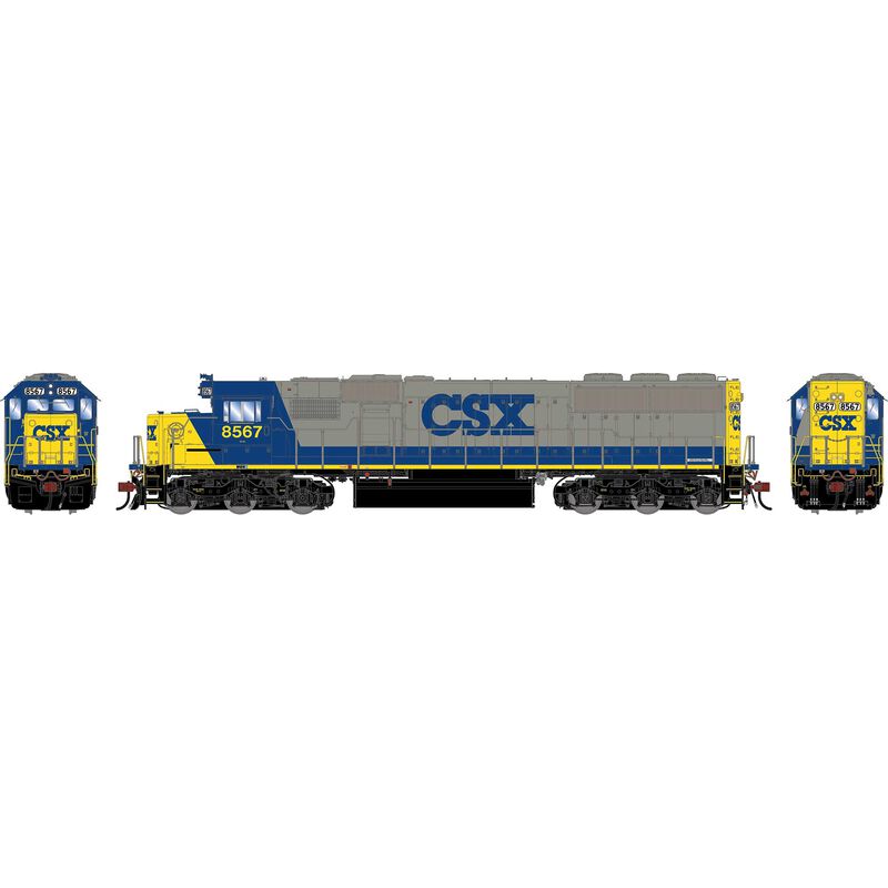 HO GEN SD50 Locomotive w/DCC & Sound, CSXT YN2 #8567