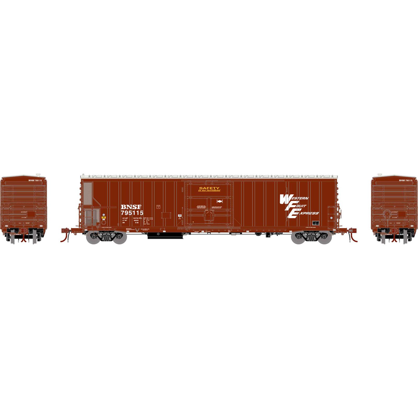 N FGE 57' Mechanical Reefer, BNSF #795115