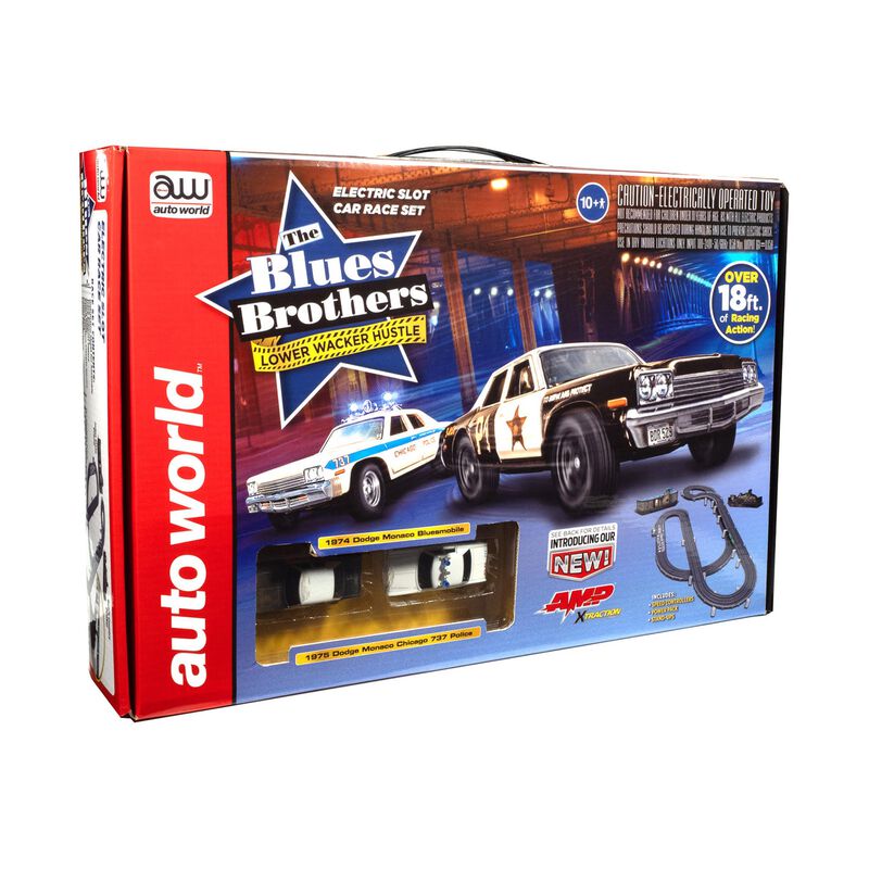 Blues Brothers Lower Wacker Hustle Slot Car Race Set