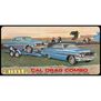 1/25 Cal Drag Combo 64 Galaxie AWB Falcon & Trailer Model Kit