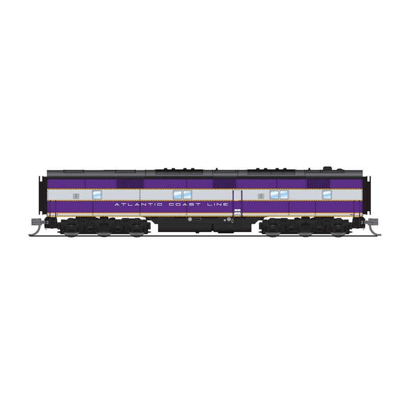 N EMD E7B Locomotive, ACL 763B,&nbsp; Purple & Silver with DCC & Sound