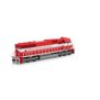 HO SD60I with DCC & Sound, TRRA/Red/White #4001