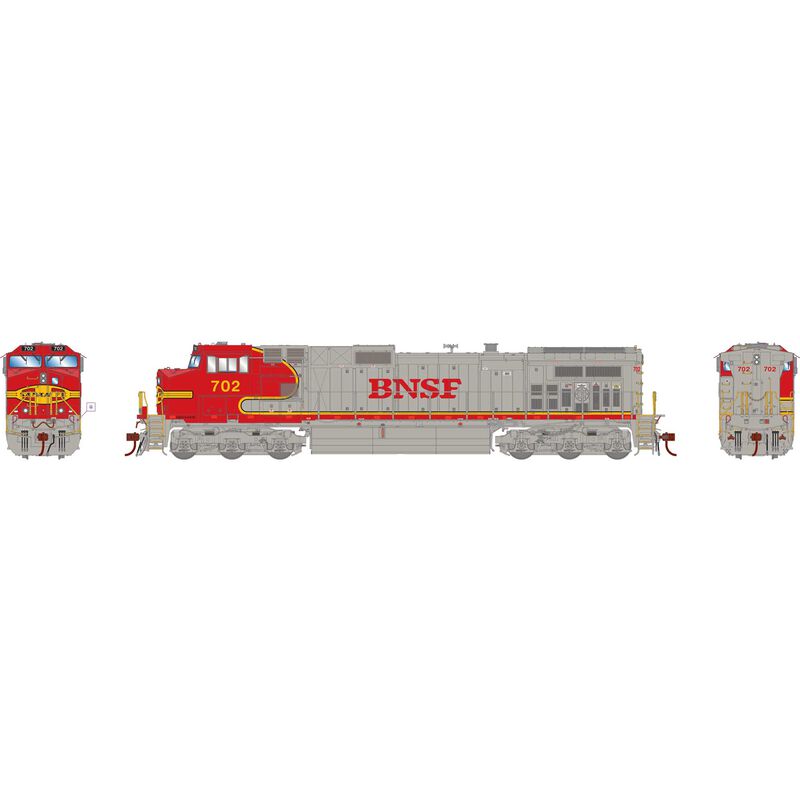 HO G2 Dash 9-44CW, BNSF #702