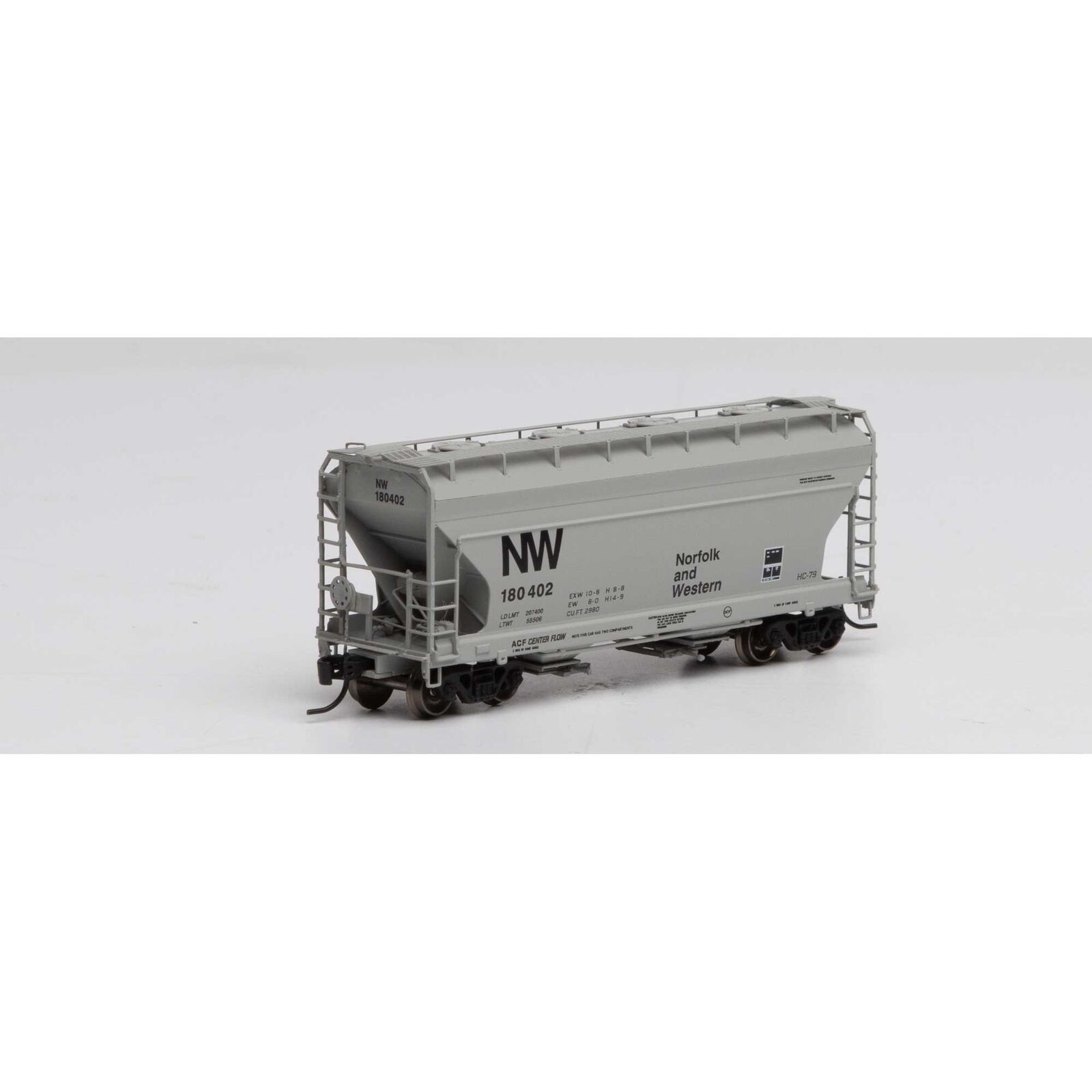 N ACF 2970 Covered Hopper, N&W #180402