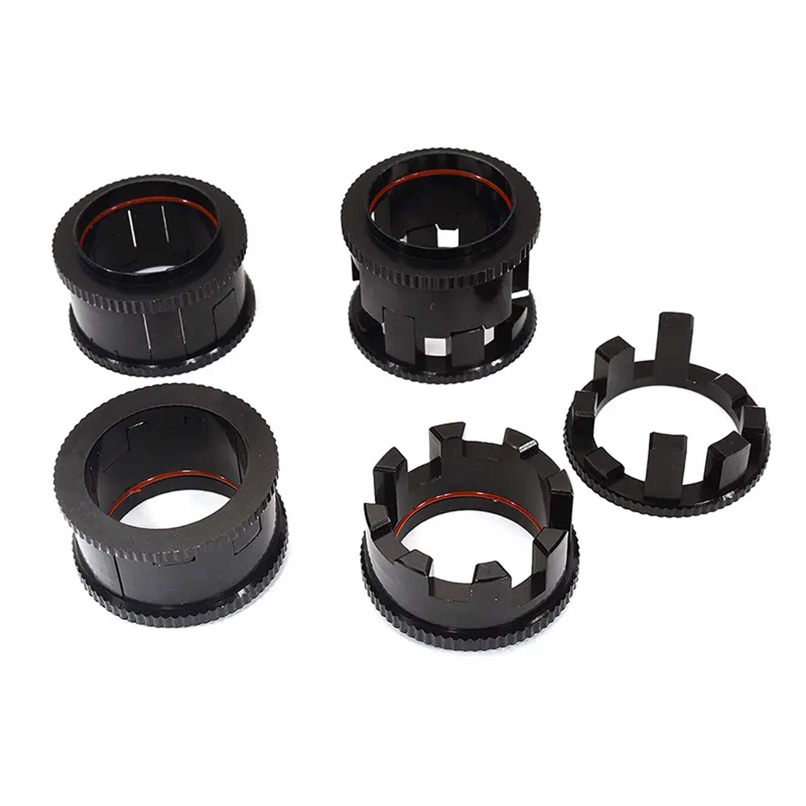 Billet Machined 4-Step 15-24mm Adj Spring Spacers  for ARRMA 1/10 Kraton 4X4 4S V2 BLX