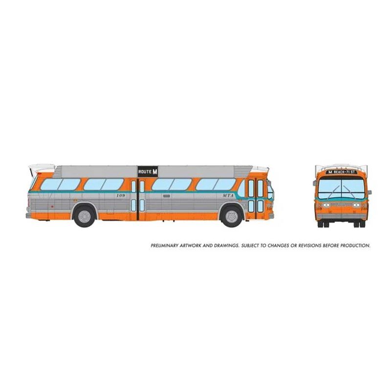 HO 1/87 New Look Bus (Deluxe): Miami-Dade: #109