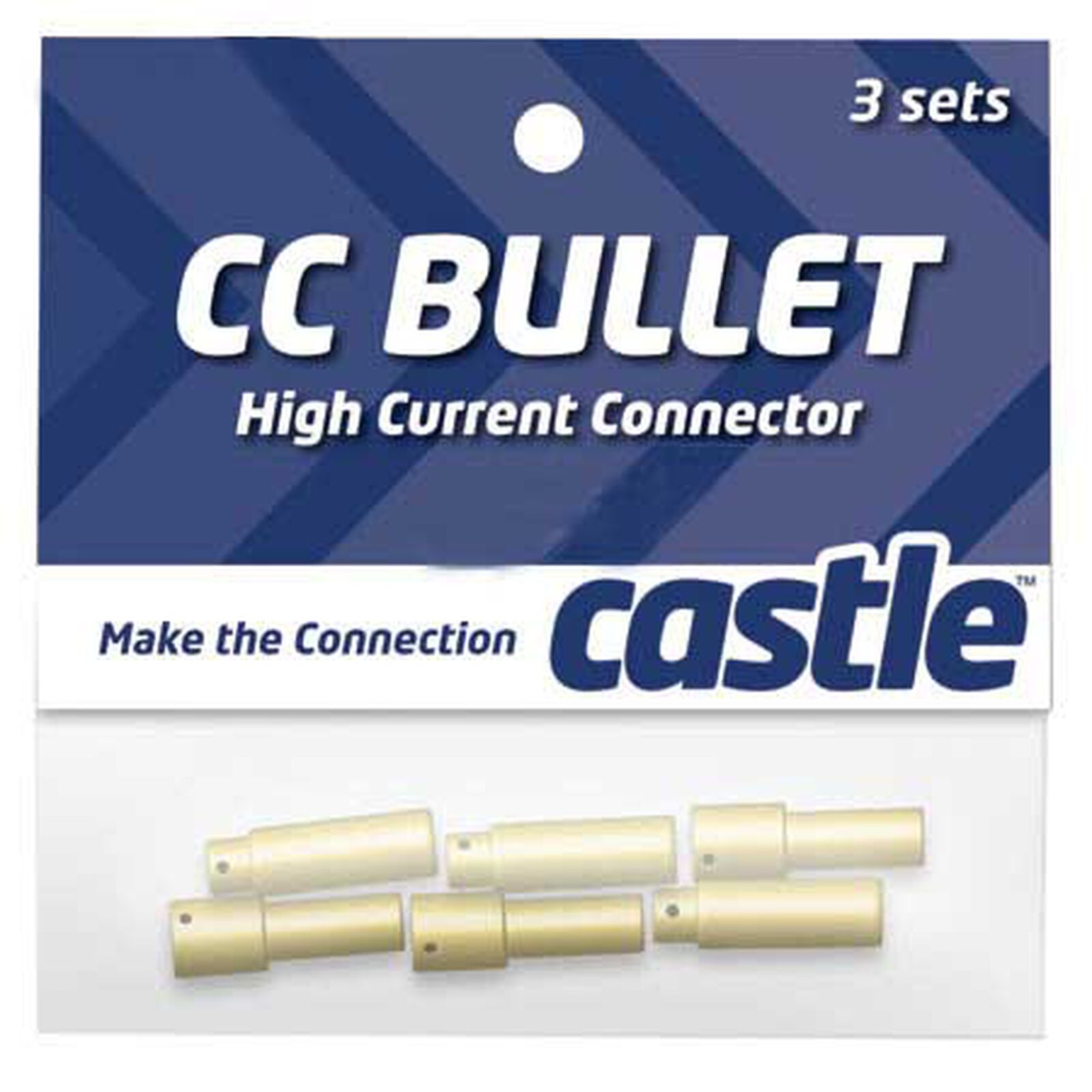 High Current Connector: 4mm Bullet Set (3)