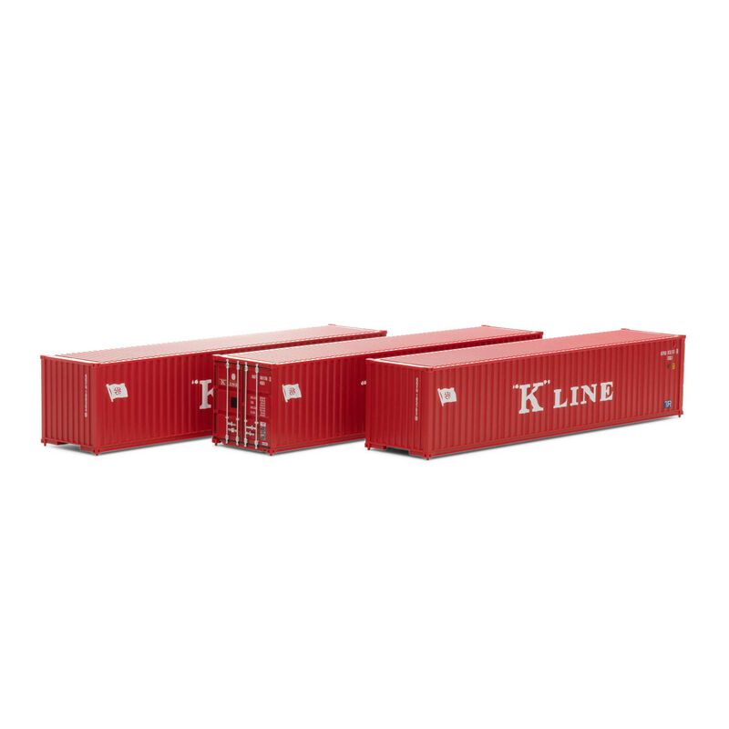 HO 40' Corrugated Low-Cube Container, K Line # 1(3)
