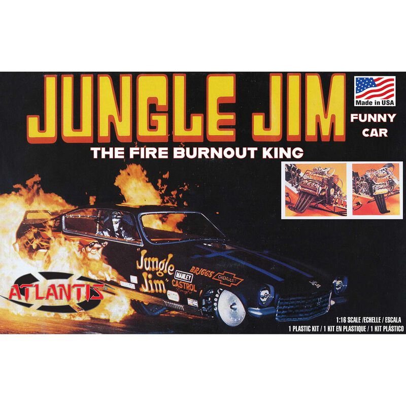 Jungle Jim Vega Funny Car 1/16