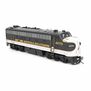 HO EMD F9/F7 A/B Tuxedo Scheme A-unit No-Sound / DCC-Ready, Unpowered B , NS 4270/4275