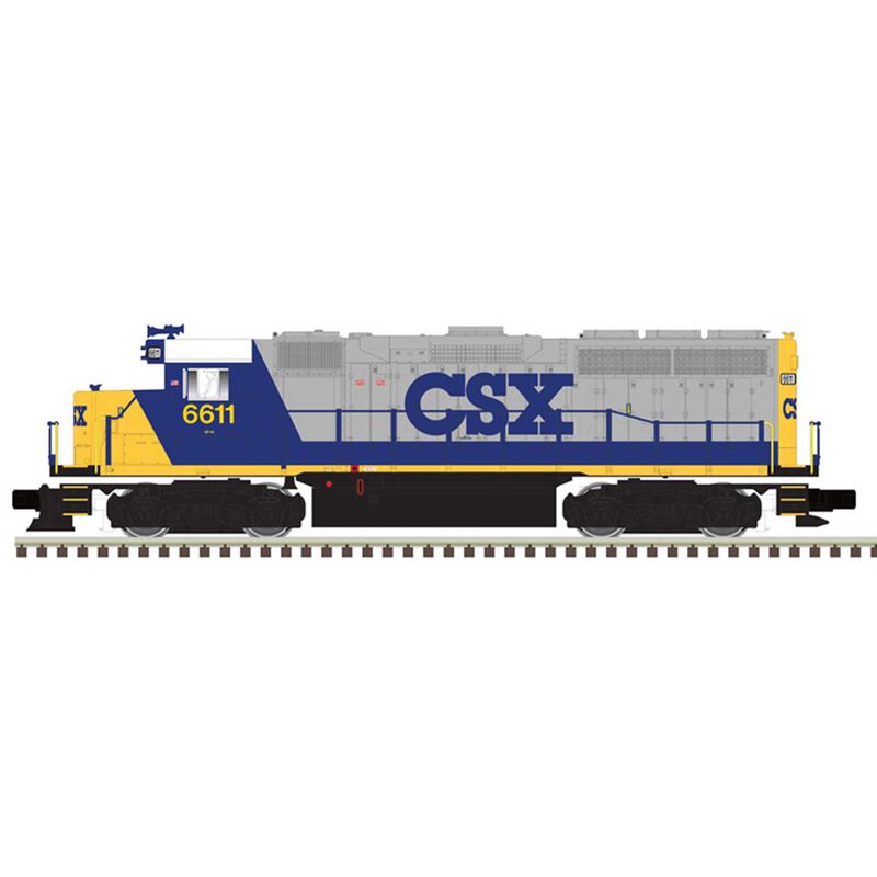 O SD 40 Loco CSX 6641, Gray/Blue/Yellow
