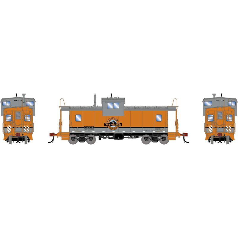 HO GEN ICC Wide-Vision Caboose Lights & Sound, DRGW #01503