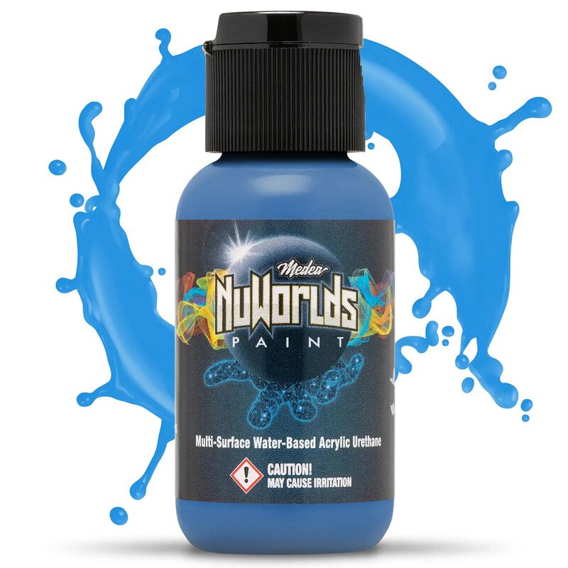 Iwata Airbrushes Opaque Light Blue 1 oz - NuWorlds Paint