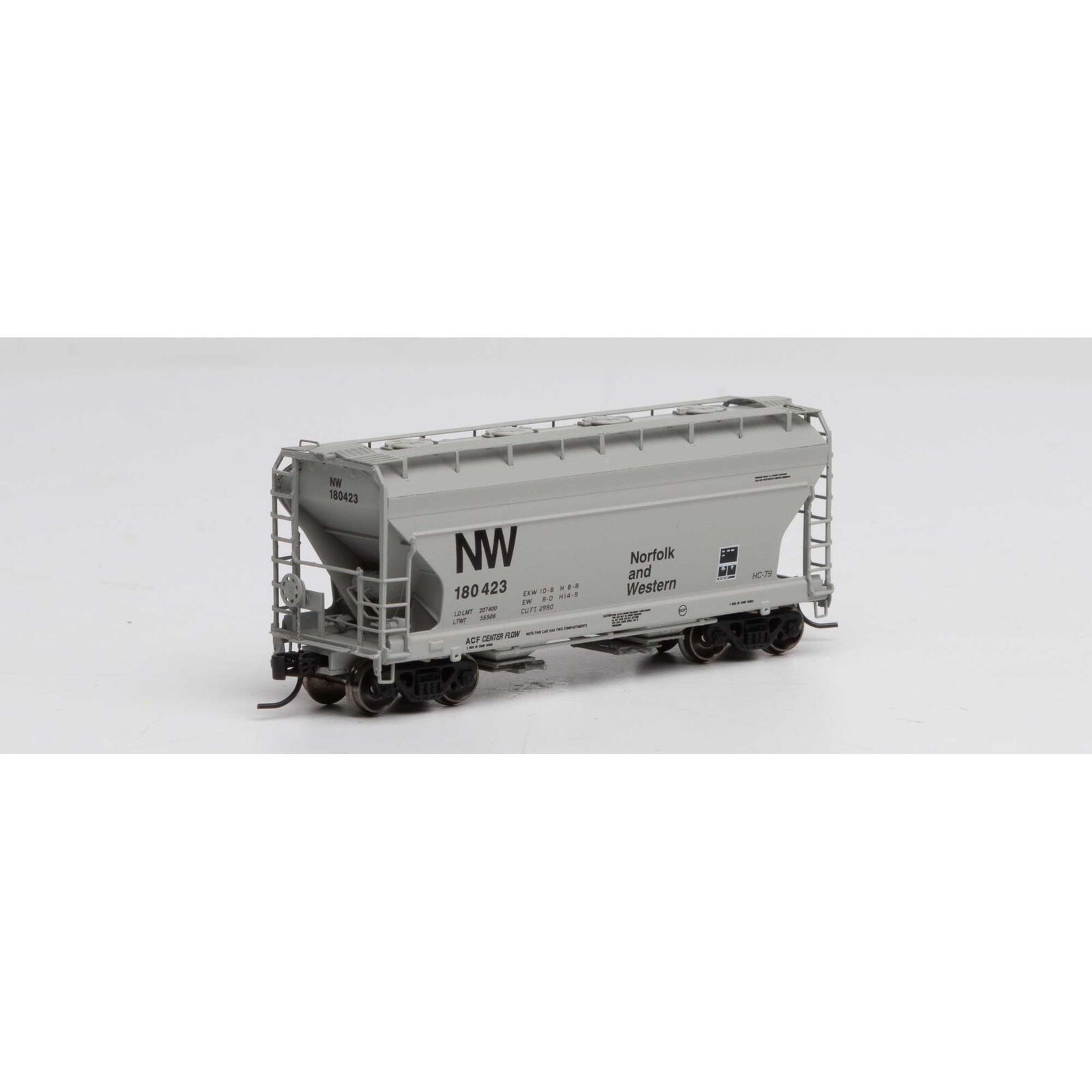 N ACF 2970 Covered Hopper, N&W #180423