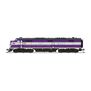N EMD E7A Locomotive, ACL 536, Purple & Silver with DCC & Sound
