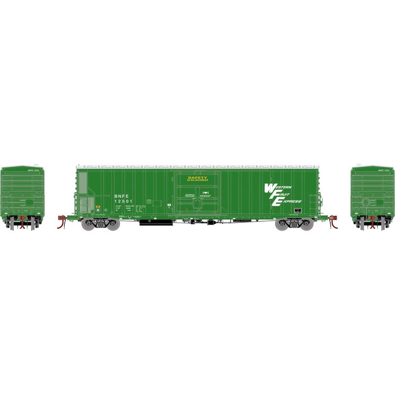 HO GEN 57' FGE Mechanical Reefer, BNFE 'Green' #12501
