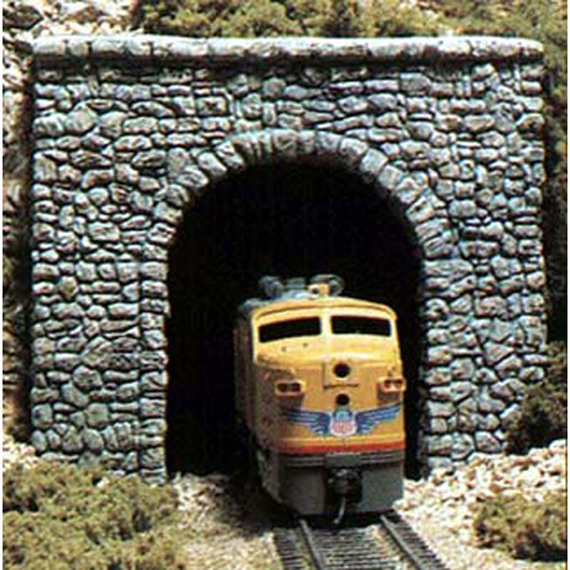 N Single Tunnel Portal, Random Stone (2)